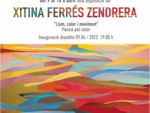 Xitina’s up and coming exhibition – Light, colour and motion!